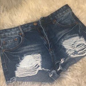 Forever 21 high waisted shorts